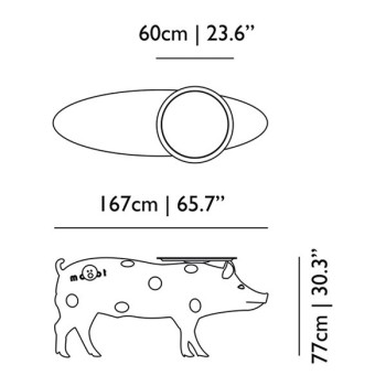 Tavolo per maiali - Moooi
