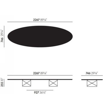 Elliptical Table ETR - Vitra Elliptical Table ETR - Vitra