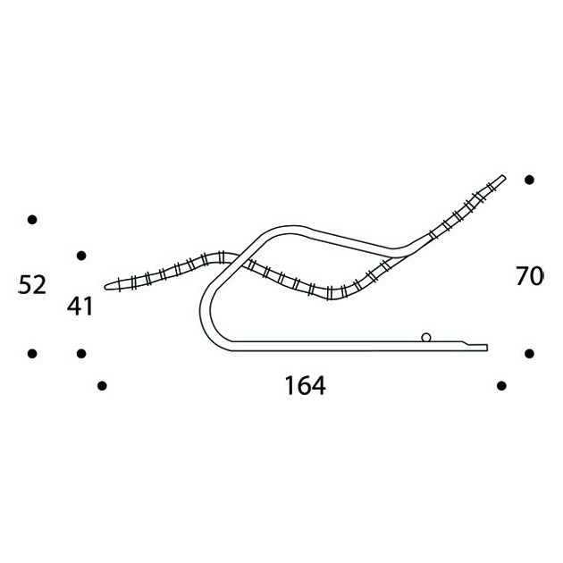 dimensiones Lounge Chair 43 de Artek