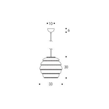 A331 pendant lamp from Artek A331 pendant lamp from Artek