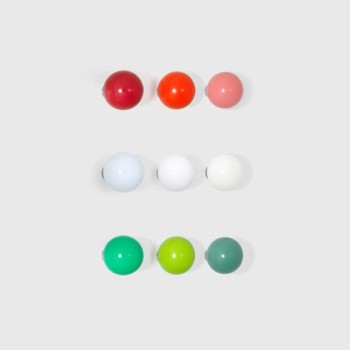 Perchero Coat Dots blanco - Vitra