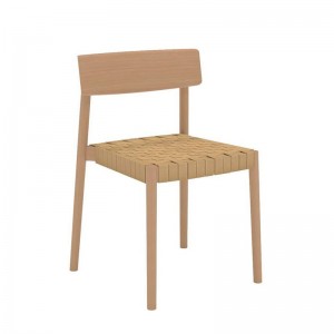 comprar Silla Smart SI-0612 Andreu World madera y cincha beige