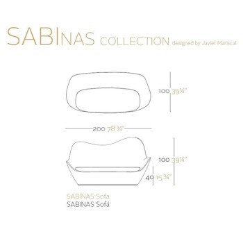 Sabinas sofa Vondom Sabinas sofa Vondom