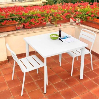 Estrela 90 x 90 mesa ao ar livre Emudesign Estrela 90 x 90 mesa ao ar livre Emudesign