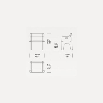 silla infantil CH410 Carl Hansen & son original silla infantil CH410 Carl Hansen & son original