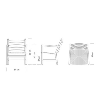 sillón CH44 Carl Hansen & son sillón CH44 Carl Hansen & son