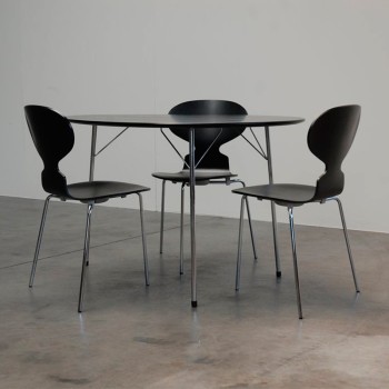 Sedia Ant 3 gambe frassino tinto Fritz Hansen Sedia Ant 3 gambe frassino tinto Fritz Hansen