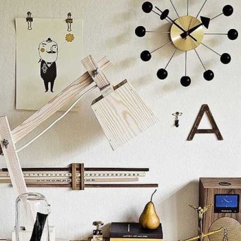 Horloge Boule Noire - Vitra Horloge Boule Noire - Vitra