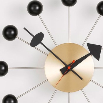 Reloj Ball Clock negro - Vitra Reloj Ball Clock negro - Vitra