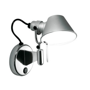 Aplique de pared Tolomeo Micro aluminio Artemide