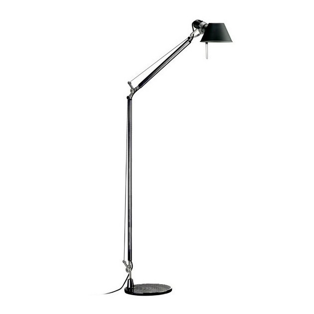 lámpara de lectura Tolomeo Artemide negra