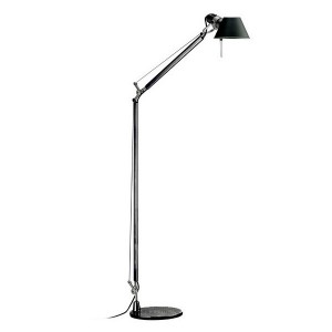 lámpara de lectura Tolomeo Artemide negra