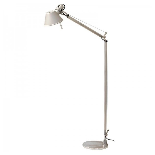 lámpara de lectura Tolomeo Artemide aluminio