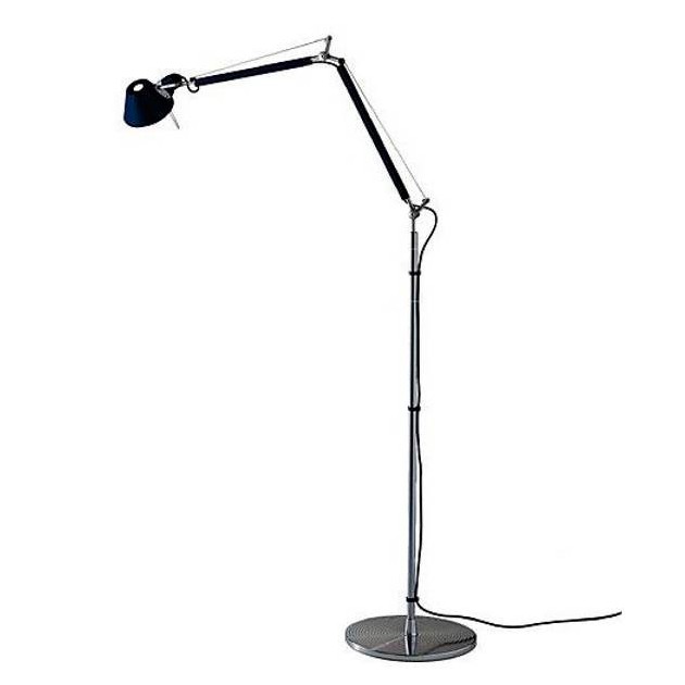 lámpara de pie Tolomeo negra Artemide