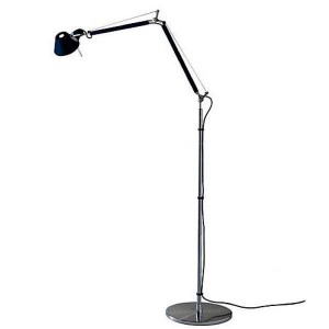 lámpara de pie Tolomeo negra Artemide