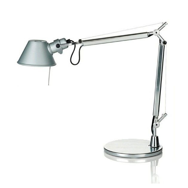 Lampara de sobremesa Tolomeo Micro Artemide aluminio