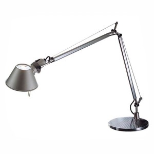 lámpara de sobremesa Tolomeo aluminio Artemide.