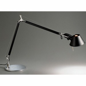 lámpara de sobremesa Tolomeo negra Artemide.