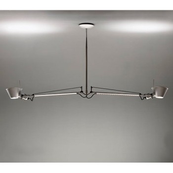 ambiente lámpara de suspensión 2 brazos Tolomeo Artemide ambiente lámpara de suspensión 2 brazos Tolomeo Artemide