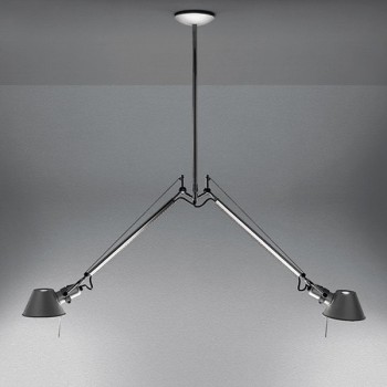 lámpara de suspensión 2 brazos Tolomeo Artemide ambiente lámpara de suspensión 2 brazos Tolomeo Artemide ambiente