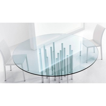 Mille round dining table Bonaldo design Mille round dining table Bonaldo design
