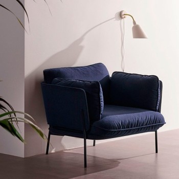 ambiente sofá y Aplique de pared Bellevue AJ9 &Tradition blanco ambiente sofá y Aplique de pared Bellevue AJ9 &Tradition blanco