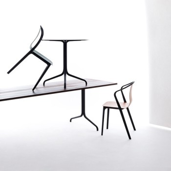 Silla Belleville Plastic - Vitra Silla Belleville Plastic - Vitra