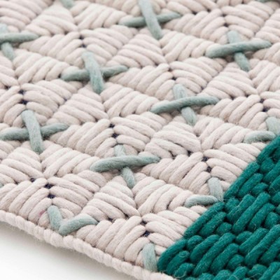 Silaï Green Rug - Gan Rugs Silaï Green Rug - Gan Rugs