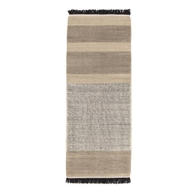 Tapis Tres Stripes Noir Nanimarquina Tapis Tres Stripes Noir Nanimarquina