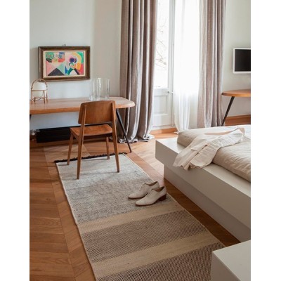 Tapis Tres Stripes Noir Nanimarquina Tapis Tres Stripes Noir Nanimarquina