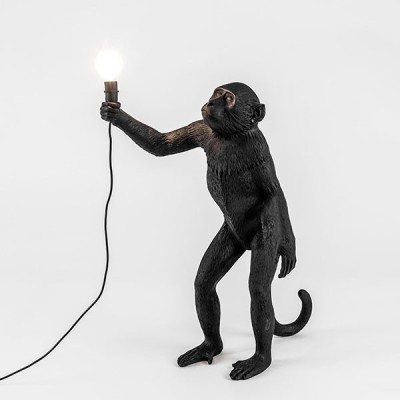Monkey Lamp Black Edition Pie - Seletti Monkey Lamp Black Edition Pie - Seletti
