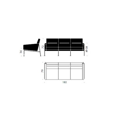 3300 Series 3P - Fritz Hansen 3300 Series 3P - Fritz Hansen