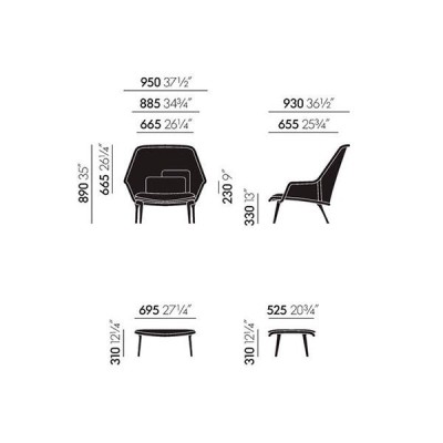 Slow Chair - Vitra Slow Chair - Vitra