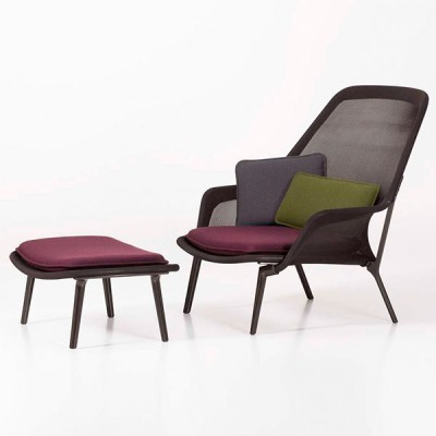 Sedia Slow & Pouf - Vitra Sedia Slow & Pouf - Vitra