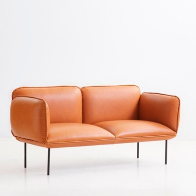 Woud divano 2 posti Nakki leather