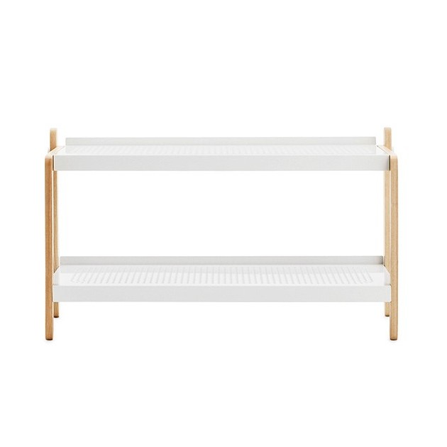 comprar Zapatero Sko Rack en color blanco y roble de Normann copenhagen. disponible en Moisés showroom