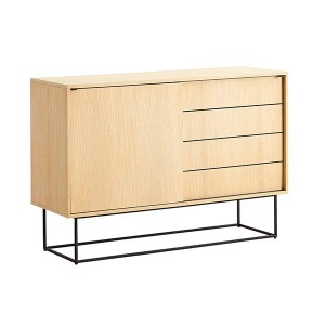 Virka High Sideboard Roble - Woud