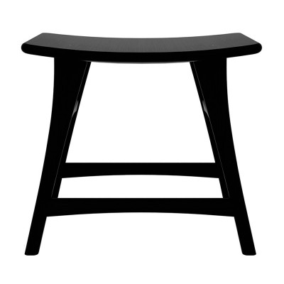 Taburete bajo Osso Roble Blackstone - Ethnicraft Taburete bajo Osso Roble Blackstone - Ethnicraft