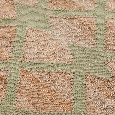 Alfombra Kilim Rodas Verde - Gan Rugs Alfombra Kilim Rodas Verde - Gan Rugs
