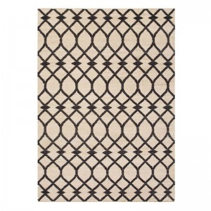 Alfombra Kilim Rodas Negro - Gan Rugs