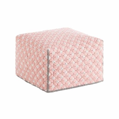 Silaï Small Pouf Rose - Gan Rugs Silaï Small Pouf Rose - Gan Rugs
