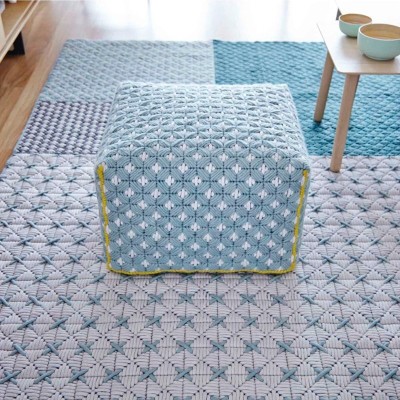 Silaï Pouf Piccolo Celadon - Gan Rugs