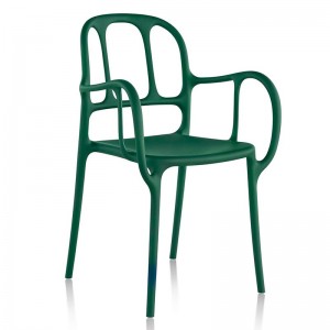 Silla Milà Magis verde oscuro