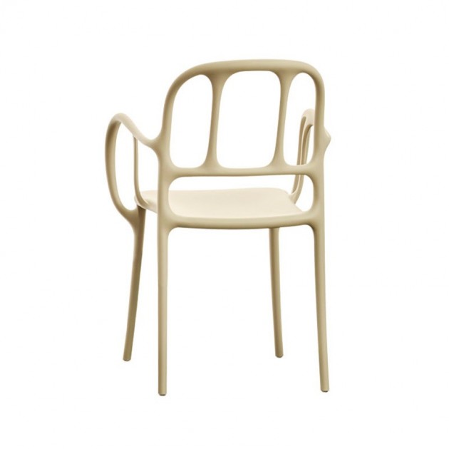 perfil Silla Milà Magis beige