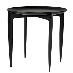 Foldable Tray table Negra - Fritz Hansen