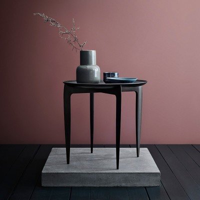 Foldable Tray table Negra - Fritz Hansen Foldable Tray table Negra - Fritz Hansen