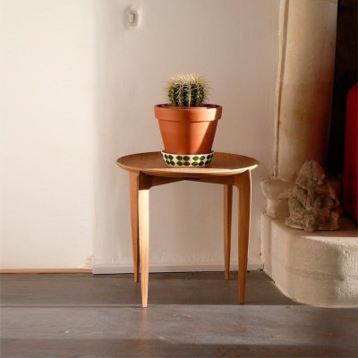 Tavolino vassoio pieghevole Rovere - Fritz Hansen