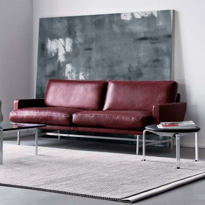 Sofá Lissoni 2 lugares em Fritz Hansen Sofá Lissoni 2 lugares em Fritz Hansen