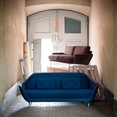Sofá Lissoni 2 lugares em Fritz Hansen Sofá Lissoni 2 lugares em Fritz Hansen