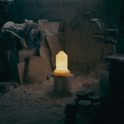 Babel table lamp Santa and school Babel table lamp Santa and school